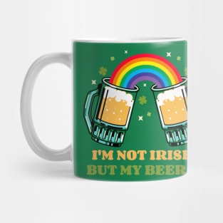 I'm not Irish but my beer is Mug
